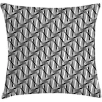 Abakuhaus Geometrisch Kussenhoes – 45x45 cm – Koksgrau Grijstinten
