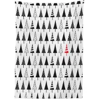 Abakuhaus Tafelkleed – 140x200 cm – Satijnmix – Antraciet/Zinnober