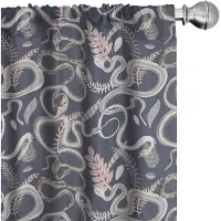 Abakuhaus – Botanische Gordijnen – 2x75x225 cm, Microvezel, Meerkleurig