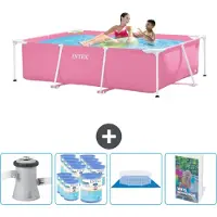 Intex Rechthoekig zwembad - 220x150x60 cm - 5-delig - SCB119