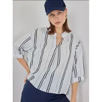 Bigdart Gestreepte V-hals Blouse