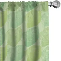 Abakuhaus – Gardijnen Geometrisch – 2x75x225 cm – Groen