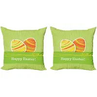 Abakuhaus Kussenhoezen-Set 2x40x40 cm – Dubbelzijdig bedrukt, Multicolor