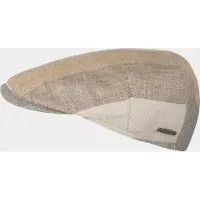 Hatland Emilio - Linnen flatcap - Beige - Assorti - M