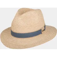 Hatland Emerson - Raffia hoed - Naturel - Assorti - XL