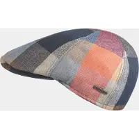 Hatland Emir - Linnen flatcap - Blauw - Assorti - M