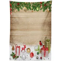 Abakuhaus Tafelkleed – tc_37052 140x170 cm – Beige-Groen-Wit, vlekbestendig en machinewasbaar