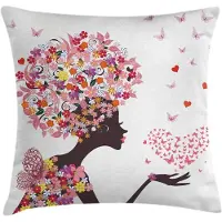 Abakuhaus Zomerkussenhoes – Dubbelzijdig bedrukt – Met rits – 50×50 cm – Veelkleurig