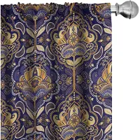 Abakuhaus – 2x75x245 cm gordijnen – microvezel – halfdonkerend