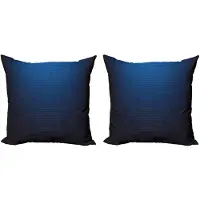 Abakuhaus Marine Kussenhoezen Set – Dubbelzijdig Digitaal – Donkerblauw