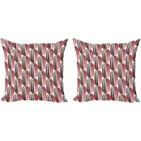 Abakuhaus Kussenhoes – Moderne Kunst – 2x50x50 cm – Dubbelzijdig