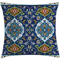 Abakuhaus Vintage-Kussenhoes – 50x50 cm – Dubbelzijdig bedrukt, rits, kleurvast