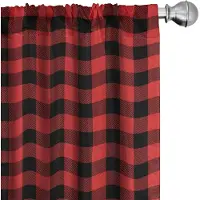 Abakuhaus Plaid gordijnen – 2x75x245 cm – microvezel – Schotse ruit