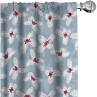Abakuhaus Raamgordijnen – Bloemrijke Orchideeën – 2x75x175 cm – Mikrofaser
