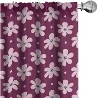 Abakuhaus Roze Bloemen – 2x75x175 cm – Mikrofaser – Halfschaduw