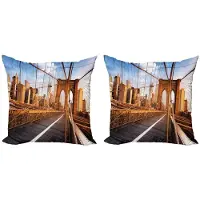 Abakuhaus Kussenhoes 60x60 cm – Dubbelzijdig bedrukt – Mikrofaser, Rits