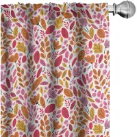 Abakuhaus Natuur – 2x gordijnen 75x245 cm – microvezel, veelkleurig