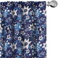 Abakuhaus Kleutergordijnen – 2x75x175 cm – Microvezel – Indigo