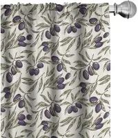 Abakuhaus Gordijnen – 2-delige set van 75x175 cm – Microvezel, verduisterend – Taupe