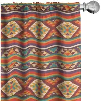 Abakuhaus 10183 – Kleurrijke gordijnen – Geometrisch – 2x75x175 cm