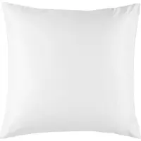 De Witte Lietaer Sierkussensloop Olivia - Wit - 63 x 63 cm - Katoen Satijn