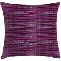 Abakuhaus Magenta Kussenhoes – Vintage Breiwerk – 60x60 cm – Tweezijdig bedrukt