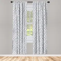 Abakuhaus Anker gordijnen – 2x75x225 cm – Donkerblauw, microvezel