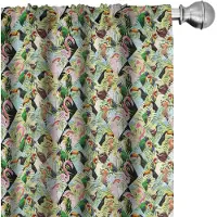 Abakuhaus Luau Voorhangen – Tropische Jungle – 2x75x245 cm