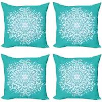 Abakuhaus – Kussenhoes Set – Dubbelzijdige druk – hemelsblauw/wit