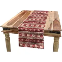 Abakuhaus Noordische tafelrunner – Geometrisch 40x180 cm – Machinewasbaar