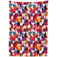 Abakuhaus Tafelkleed Geometrisch – 140x200 cm – Multi 44 – Wasbaar