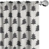 Abakuhaus Voorhonge – Dennenboom – 2x75x225 cm – microvezel – koksgrijs/ivoor