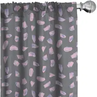 Abakuhaus Kristalgordijnen – 2x75x245 cm – Microvezel, halfdonkerend, mauve-taupe-babyroze