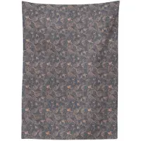 Abakuhaus Rebe Tafelkleed – 140x240 cm – Satinmix, Perzik‑Grijs