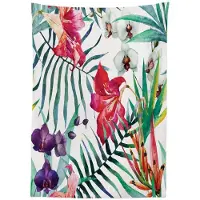 Abakuhaus Tafelkleed Tropische Orchideeën – 140x200 cm – Reversibel, Wasbaar