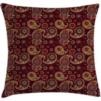 Abakuhaus Paisley-Kussenhoes – 40x40 cm – Dubbelzijdig bedrukt, met rits