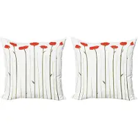 Abakuhaus Bloemen Kussenhoes Set – 2x50x50 cm – Dubbelzijdig bedrukt