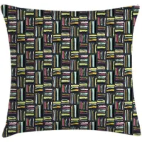 Abakuhaus Strepen-kussenhoes – decoratieve 45x45 cm, meerkleurig
