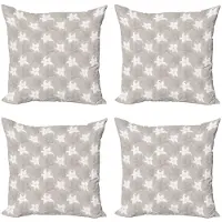Abakuhaus Bladhoezen – 4x45x45 cm – dubbelzijdig – taupe-wit
