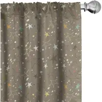 Abakuhaus Abstrakt Gordijnen – 2x75x175 cm – Microfaser – Multicolor