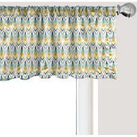 Abakuhaus Kleurrijk raamvalletje, gordijnvalletje voor keuken en slaapkamer met tunnelzoom, 137 cm x 45 cm, meerkleurig