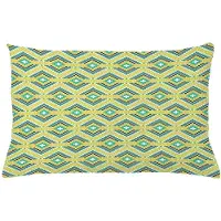 Abakuhaus Kussenhoes Azteekse – Mozaïek – 65x40 cm – Lichtgroen