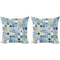Abakuhaus Kussenhoes – 2x60x60 cm – Dubbelzijdig bedrukt – Microvezel