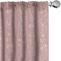 Abakuhaus Voorhangen – 2x75x245 cm Mikrofaser – Bleekroze