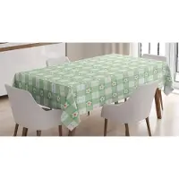 Abakuhaus mintgroene tafelkleed – rechthoekig 140x170 cm – machinewasbaar, vlekbestendig