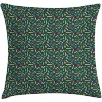 Abakuhaus Botanische Kussenhoes – Tropische Bladeren – 40×40 cm – Seafoam Groen