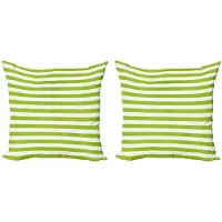 Abakuhaus Limoen Groen Kussenhoes – 2x45 cm – Dubbelzijdig bedrukt – Microvezel