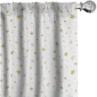 Abakuhaus Kinder Gordijnen – 2x75x225 cm – Microvezel – Licht Koffie
