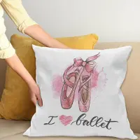 Abakuhaus Ballerina Kussenhoes – 40×40 cm – Rosengrau Wit – Dubbelzijdig gedrukt, met rits