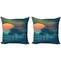 Abakuhaus Eilandfeest kussenhoes – 2x40x40 cm – dubbelzijdig – microvezel